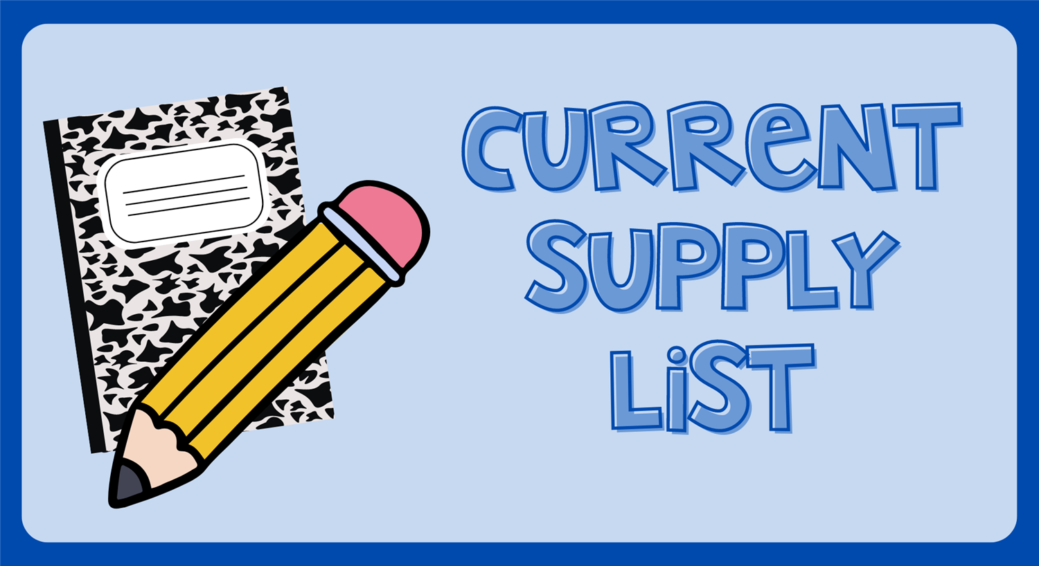  Supply List 24-25